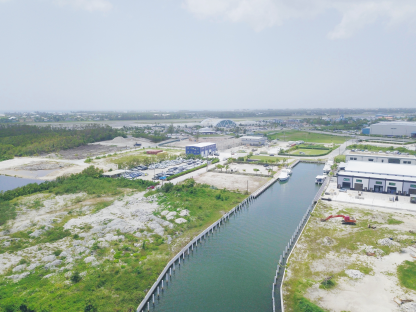 Airport Industrial Park Canal