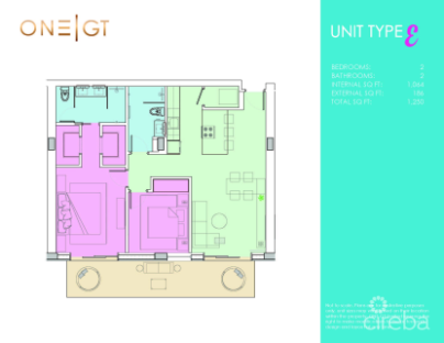 One|Gt Residences - Unit 1009