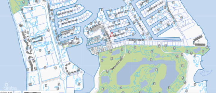 Crystal Harbour Canal Lot