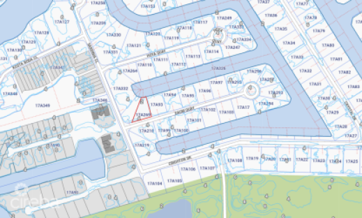 Crystal Harbour Canal Lot
