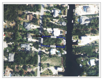 Canal Front .45Acre W/Dock