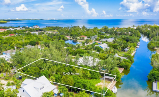 Canal Front .45Acre W/Dock