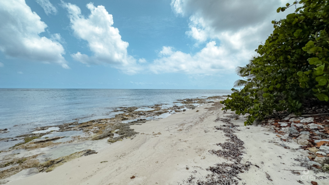LITTLE CAYMAN OCEAN VIEW RESIDENTIAL HOME WITH BEACHFRONT LOT