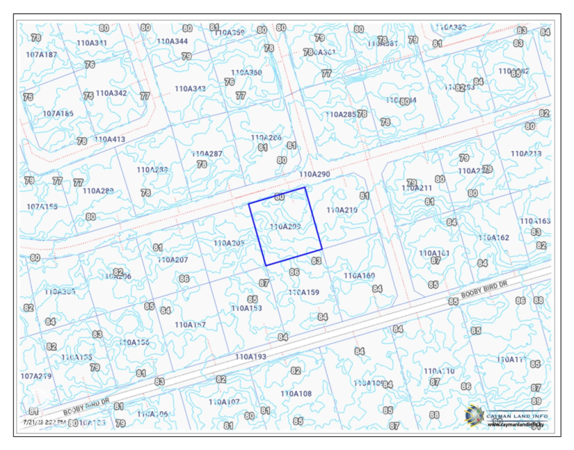 SELWORTHY GROVES LOT, CAYMAN BRAC BLUFF
